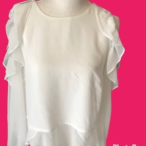 ASOS Ruffle Sleeve Top